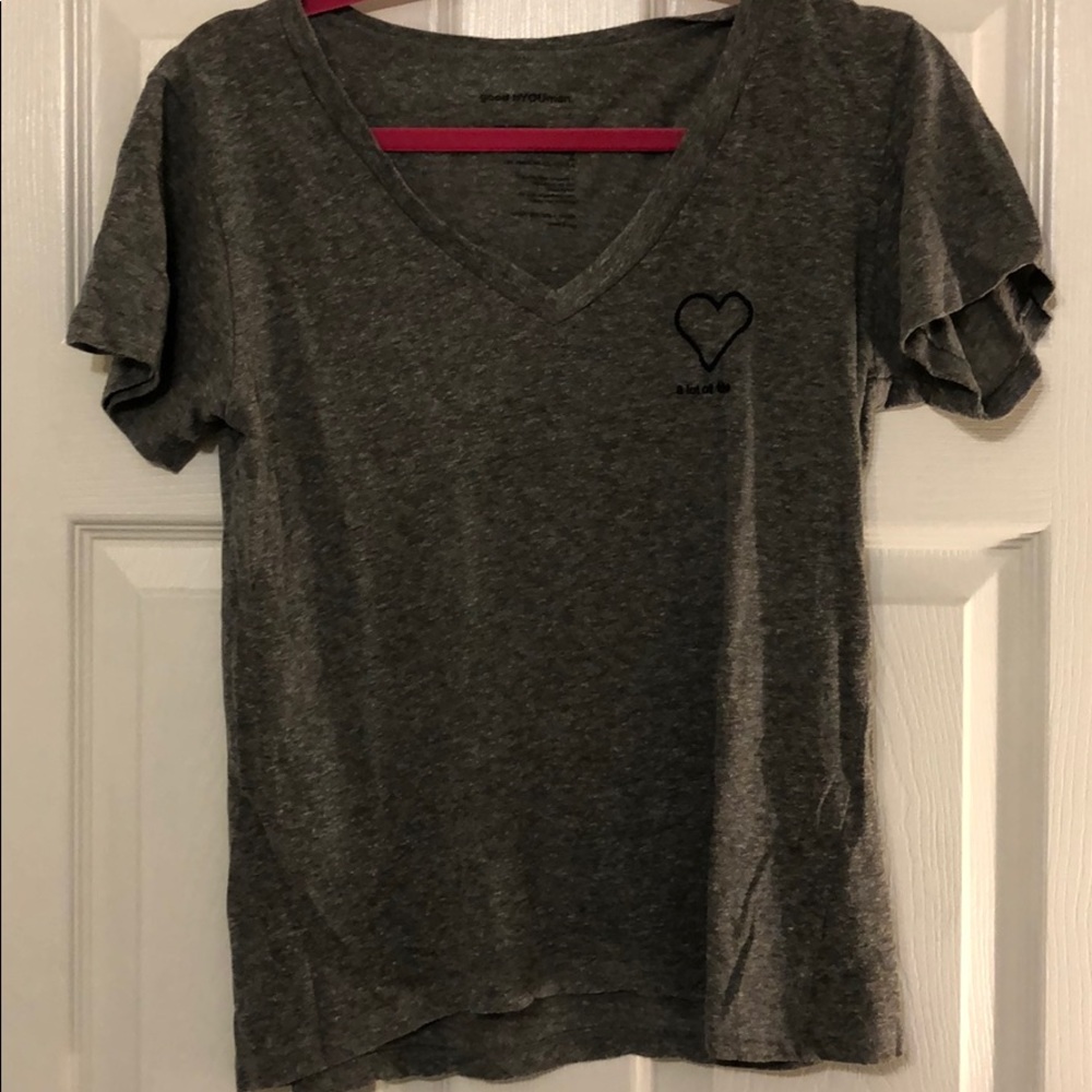 V neck t shirt